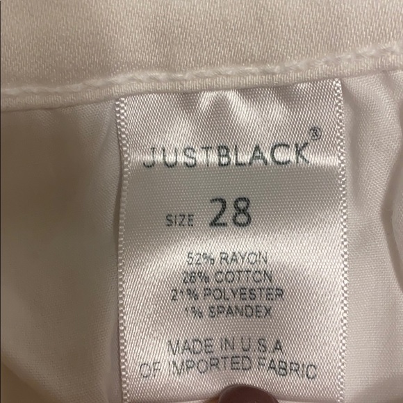 White Lightly Distressed Skinny Jeans - Picture 5 of 5